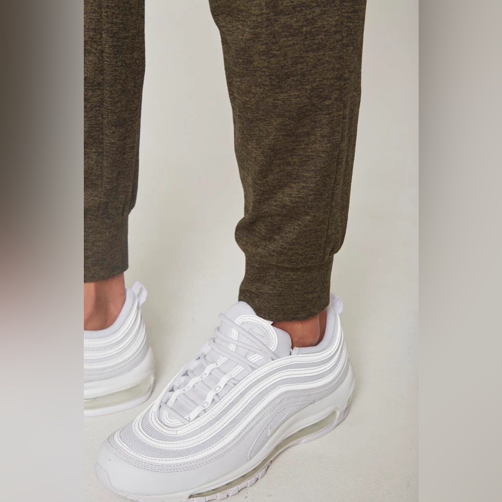 Mondetta Women’s Melange Peached Jogger | Medium | Olive Green Night - Picture 10 of 10